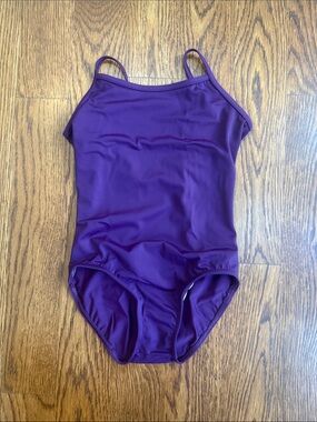 balera Purple Tank Leotard for Dance